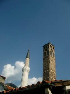 Minareto e torre